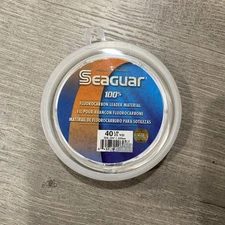 Seaguar Fluorocarbon Leader Fishing Line 25 Yards 40 Lb. Test