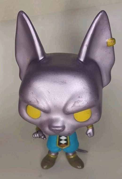 Figura Vinilo Funko Pop Dragon Ball Z DBZ Metallic Beerus #120 Foto 4 de 4