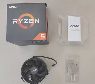 AMD Ryzen 5 2600 with Cooler and Original Packaging