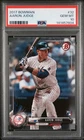 2017 Bowman Aaron Judge #32 Rookie Card PSA 10 GEM MINT