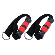 2Pcs Fitness Handle Fitness Cable Handle Heavy Duty Resistance Band