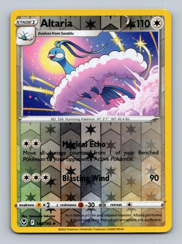 Altaria 143/195 Reverse Holo Silver Tempest