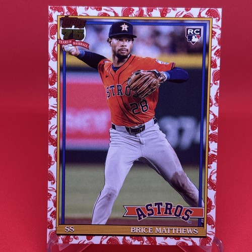 2026 Topps Series 1 Brice Matthews Base (RAW)