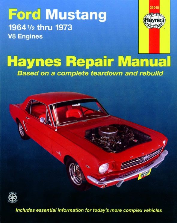 Revue technique Ford Mustang 64-73 manuel reparation Haynes anglais pour V8 et L6