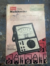 Vintage Sears Multitester Portable 43- Range Original Box