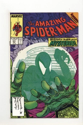 Amazing Spider-Man 311 VF+ Mysterio App 1989