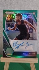 2021 Panini Prizm Draft Picks Green Prizm  Elyjah Goss Autograph #DP-EGO 