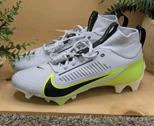 New Nike Vapor Edge Pro 360 Gray Yellow Mens Size 11 Football Cleats