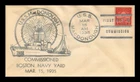 Dr Jim Stamps Uss Macdonough First Day In Commission Silver Navy Cancel Cover