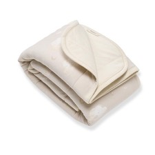 Burt's Bees Baby Infant Reversible Blanket, 100 Organic Cotton Nursery Blanket,