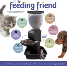 AUTOMATIC DOG & CAT FEEDER W/ WATER DISPENSER – SMART FEEDER W/ PORTION CONTROL