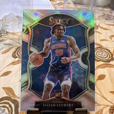 2020-21 Panini Select - Concourse Isaiah Stewart #76 Silver Prizm (RC)