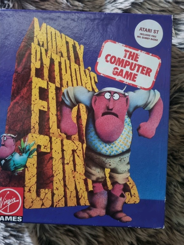 Monty Pythons Flying Circus, Atari ST. Complete with box and instructions.