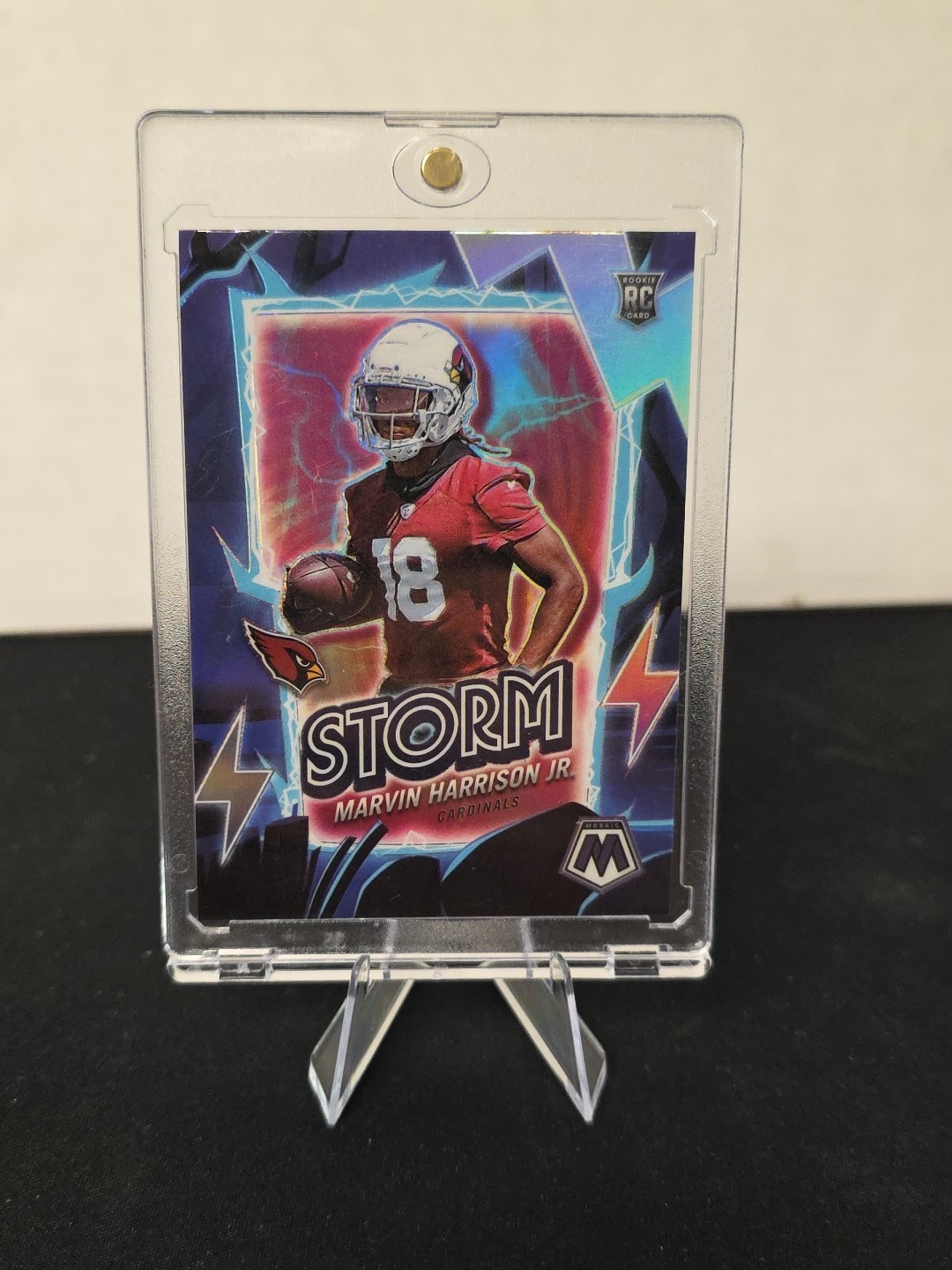 2024 Panini Mosaic - Storm Marvin Harrison Jr. #11 Silver Prizm (RC)