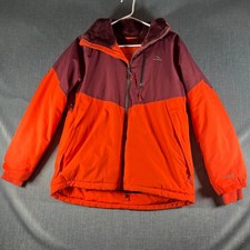 L.L. Bean TEK 2 Boy's Jacket Size XL18 Orange Purple Ski Snow Insulated Coat MB