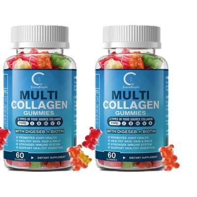 Kollagen gummies  Bioaktiv Collagen Peptide Typ 1 2 3 5 10 für Haut Haare Nägel