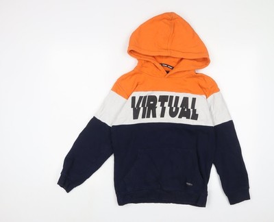 Pullover Hoodie Jungen UK Größe 11-12 Jahre Threadbare Mehrfarbig