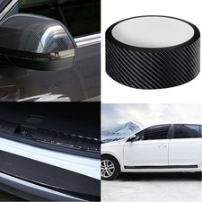 3M Fiber Car Carbon Door Sticker Body Scratch Anti Sill Scuff Cover Strip US