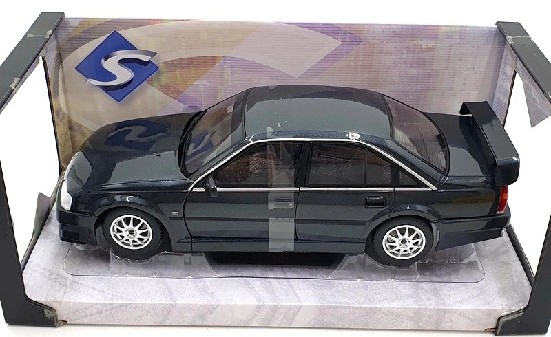 Solido escala 1/18 diecast S1809701 - Opel Omega Evo 500 1990 - gris oscuro Foto 4 de 4