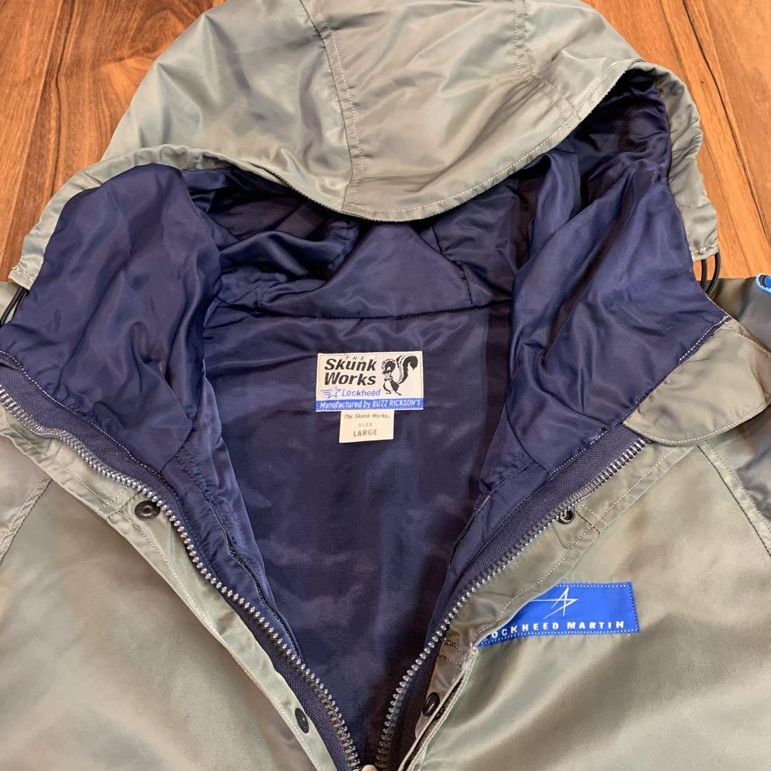 BUZZ RICKSON'S Flight Jacket LOCKHEED SKUNK WORKSX | eBay