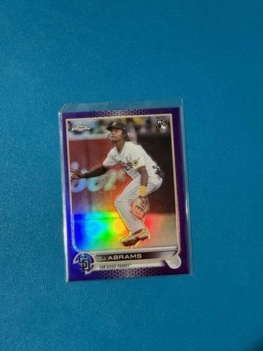 CJ Abrams 2022 Topps Chrome CJ Abrams #USC3 Refractor