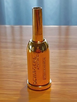 管楽器・吹奏楽器 Schagerl Apredato James Morrison GP. Schagerl APREDATO “James Morrison“ Mundstück vintage gold bei
