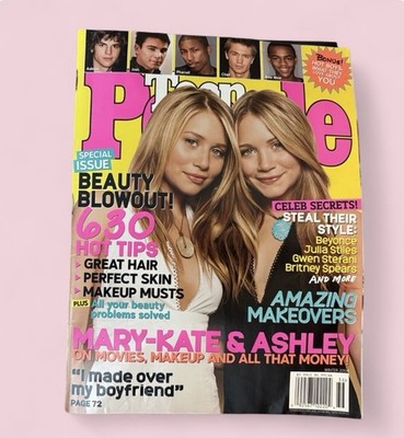 Teen People Winter 2004 Ashley Olsen Cover Mary-Kate Paul Walker Bow Wow VTG Y2K