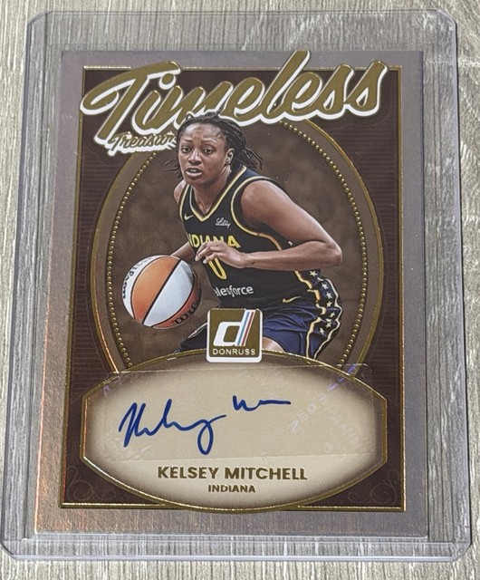 2026 Donruss WNBA Kelsey Mitchell Timeless Treasures Auto
