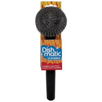 Scrubbee Washing-Up Stainless Steel Scourer for BBQ, Grill, Oven   Kitchen Wa...