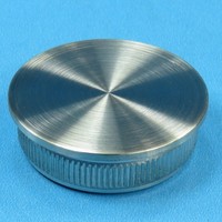 Ø 42,4 Va Rohrstopfen Stopfen Kappe Deckel Flach V2A GeläNder Edelstahl Handlauf