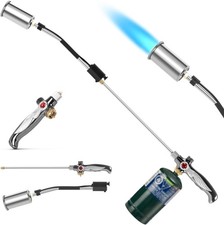 Propane Torch Weed Burner, High Output Weed Torch Flamethrower, 37" Heavy Dut...