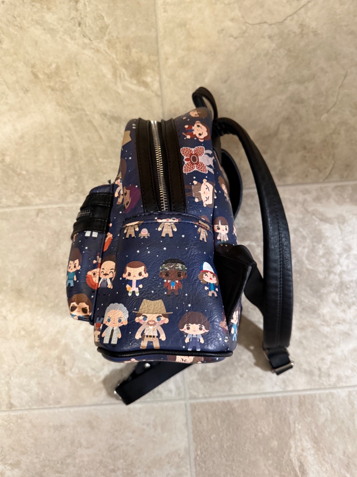 Loungefly Stranger Things Mini Backpack Chibi Cha… - image 2