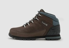Image of Timberland Euro Sprint Waterproof Mid Hiker Boots In Brown For Men Size UK 9.5