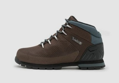 Timberland Euro Sprint wasserdichte mittelhohe Wanderstiefel in Braun für Herren Größe UK 8,5