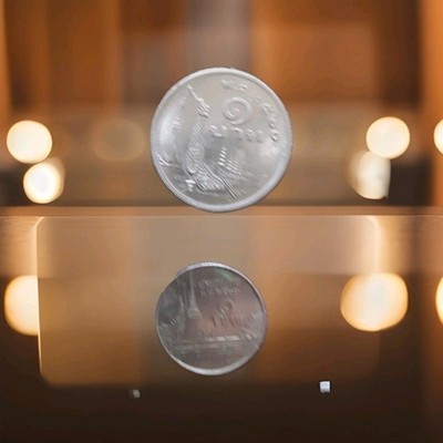 2 Münzen - Thailand - je 1 Baht