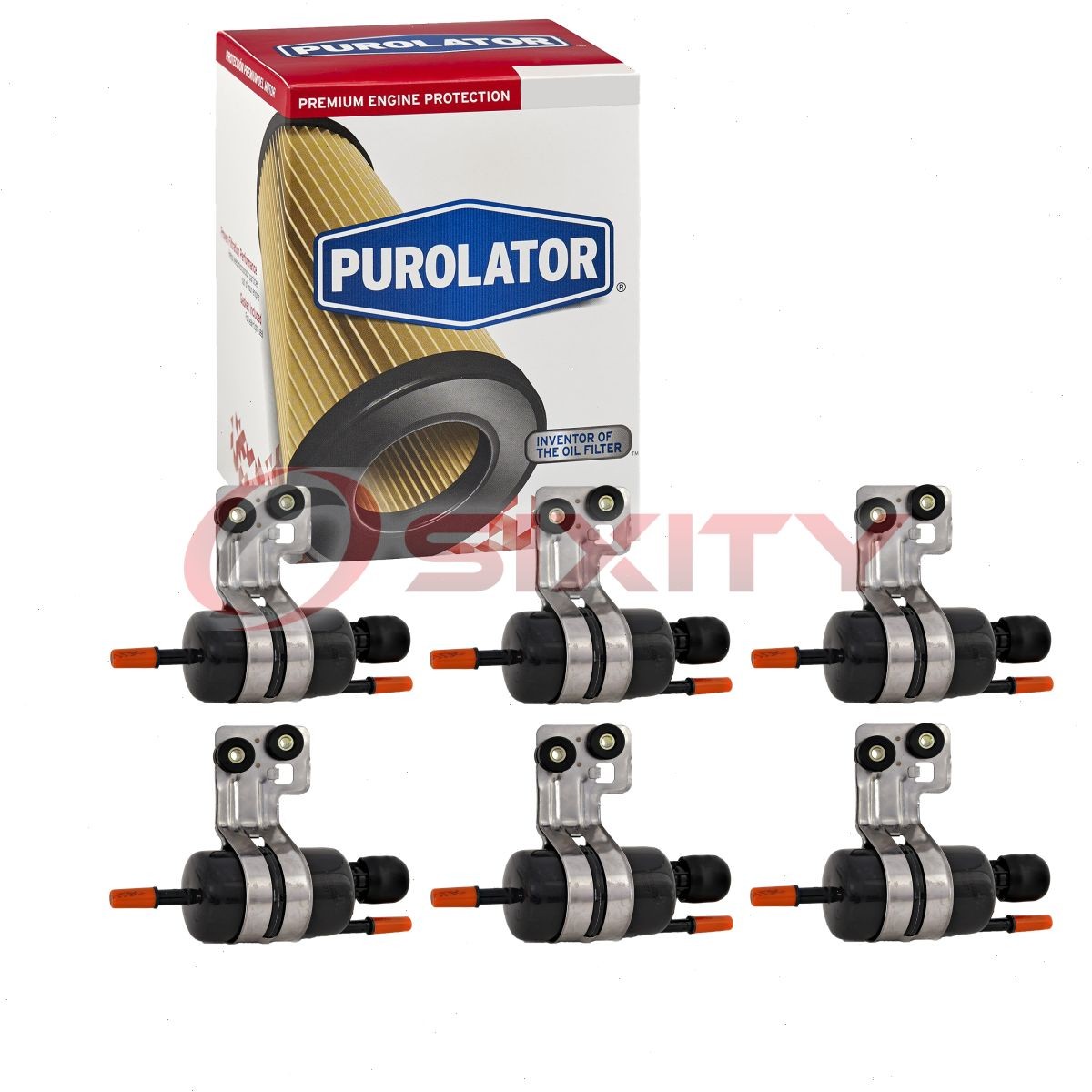 6 pc Purolator F65627 Fuel Filters for XF65627 PFB65627 PF5627 GF369 G8711 zj