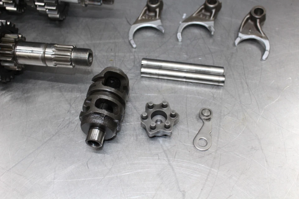 93 / 96 Kawasaki KLX650 / KLX 650 Complete Transmission Set OEM - Image 2 of 4