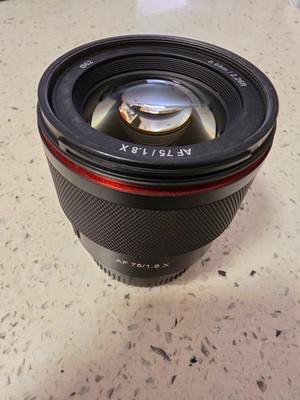 Samyang Auto Focus 75mm F1.8 AF Lens for Fujifilm X