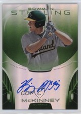 2013 Bowman Sterling Prospect Green Refractor 2/125 Billy Mckinney Auto 1dl2
