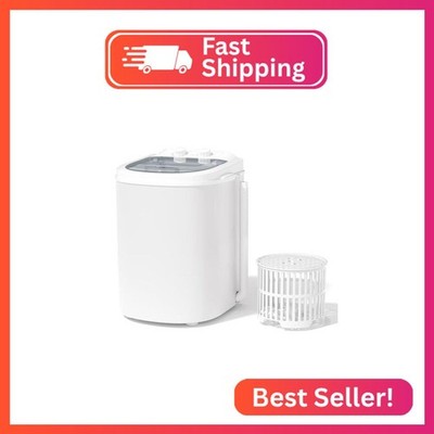 INTERGREAT Portable Washing Machine, 5.5 Lbs Mini Washer Machine Compact, 110V S
