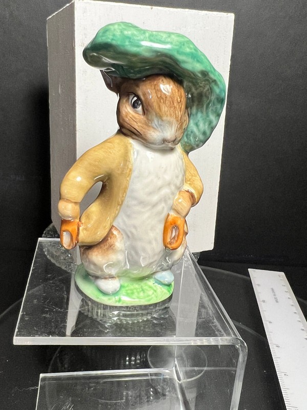 Vintage Beatrix Potter Benjamin Bunny F. Warne & Co Beswick Copyright 1948