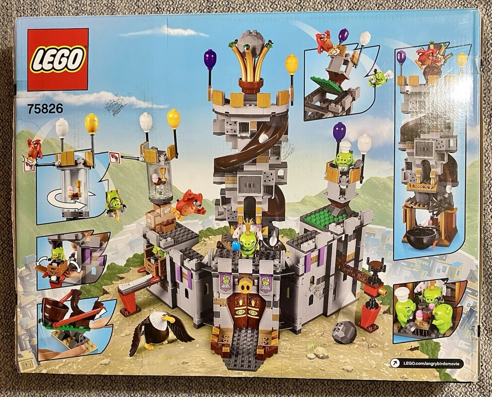 LEGO The Angry Birds Película: Castillo del Rey Cerdo (75826) Nuevo y Precintado Foto 2 de 4