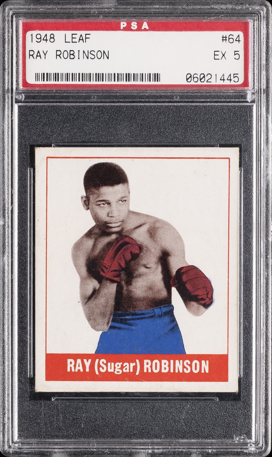 1948 LEAF #64 RAY ROBINSON PSA 5