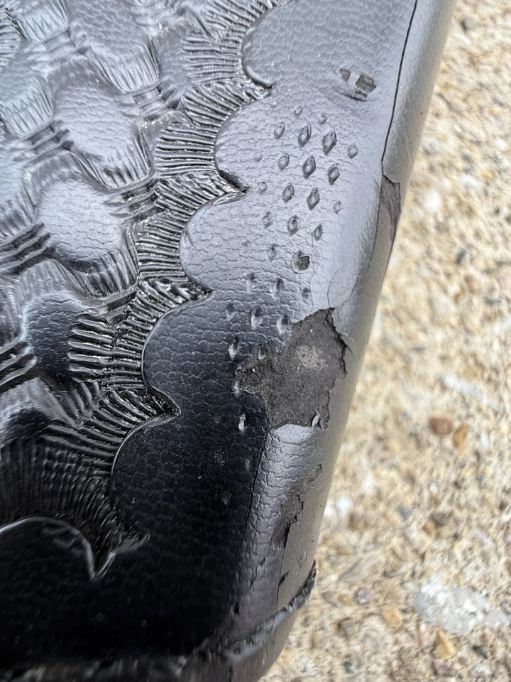 Coldre de couro preto vintage Safariland 29 I89 S&W K quadro LH - Imagem 2 de 4