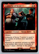 Avalanche of Sector 7 Commander: FINAL FANTASY FIC #53 Rare NM