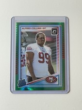2025 Donruss Optic - Alfred Collins (RC) Rated Rookie #237 Green Hyper