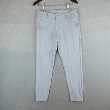 BYLT Premium Basics Everyday Jogger Pant Mens Size 32x28 Gray Stretch Slim Fit