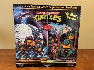 Teenage Mutant Ninja Turtles LASERDISC “Shredder Splintered/Hot Rodding Teenage”