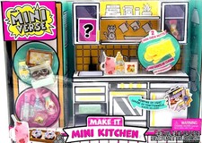 MGA's Miniverse Make It Mini Kitchen Playset With UV Light Fast Free Shipping