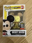 Funko Pop Disney 01 Mickey Mouse Peaches & Cream Exhibition Sticker RARE Sticker